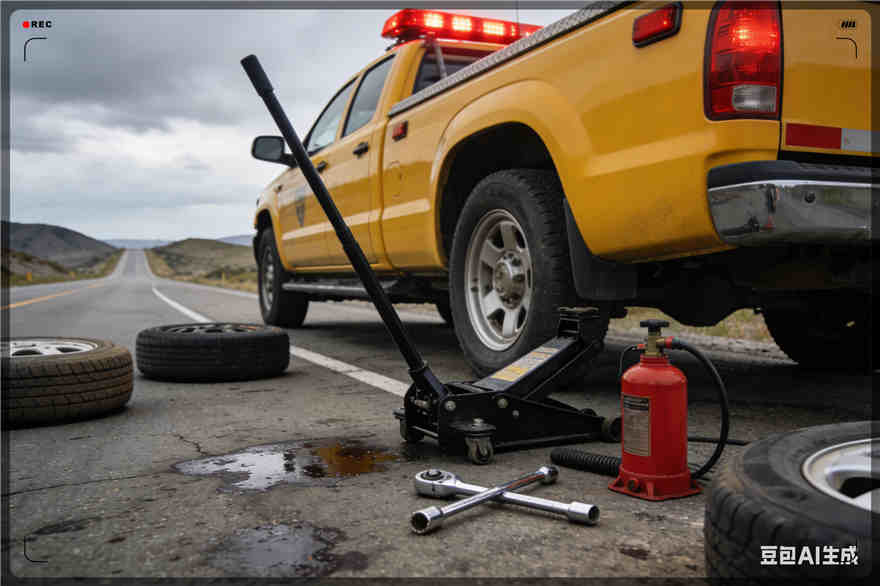 酒泉爆胎道路救援-汽车换轮胎